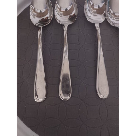 Oneida Stainless FLIGHT / Reliance Set Of 5 Spoons Tablespoons - Picture 3 of 5